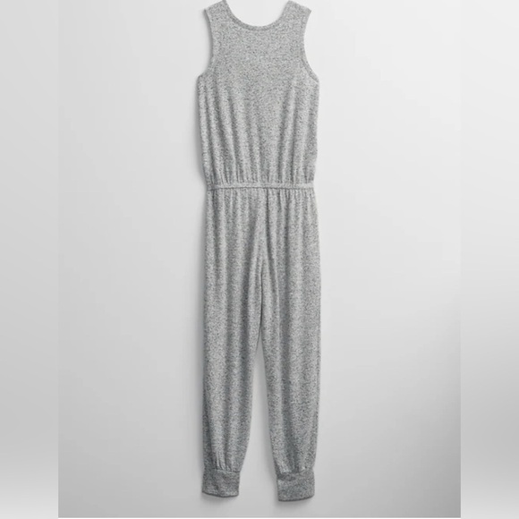 GAP Kids Gray Sleeveless Girl's Romper Size Small - Picture 2 of 6